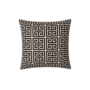 Monaco Black Scatter Cushion Cover 45cm x 45cm