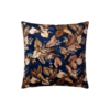 Brown Leaves Print Scatter Cushion Cover 45cm x 45cm