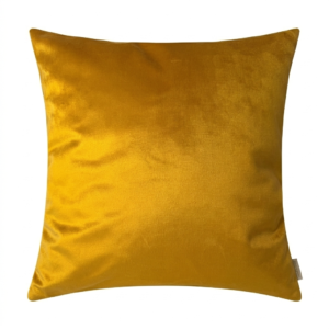 Alternative view of Velvet Gold Scatter Cushion 45cmx45cm